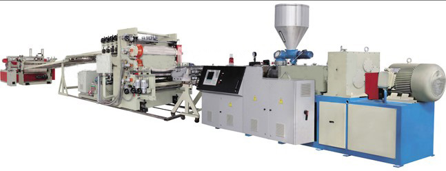 PVC自由發(fā)泡板、厚板、裝飾板生產(chǎn)線